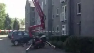 Man left stuck in the air after cherry-picker breaks down in Aberdeen