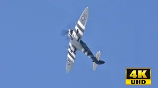 Spitfire Mk XVI - SUPER Display Flight at Hahnweide Airshow 2019