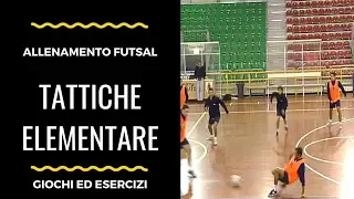 Allenamento Futsal: Esercizi di Tattica Elementare