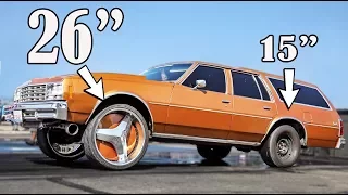 Drag Racing on 26 inch RIMS - WTF?!