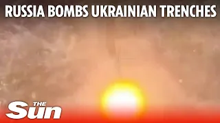 Ukraine Russia War: Russia forces bomb Ukrainian trenches in the east