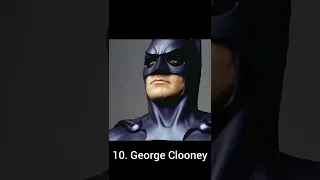 Top 10 Batman Actors! #shorts