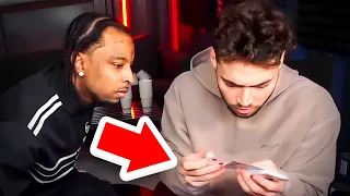 Adin Ross & 21 Savage Play Cards..