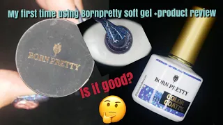 TRYING OUT BORNPRETTY SOFT SOLID GEL AND PRODUCT REVIEW ll Hailsnailsobsession