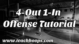 4 Out, 1 In Offense -- Basketball Coaching Tutorial