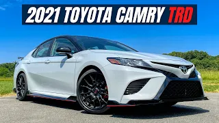 2021 Toyota Camry TRD Review - The BEST Sport Sedan?