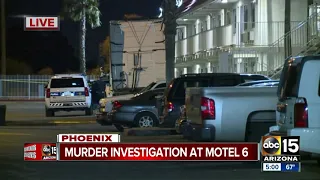 Murder investigation at Motel 6