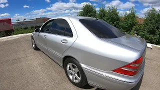 2001 Mercedes-Benz S320. Start Up, Engine, and In Depth Tour.