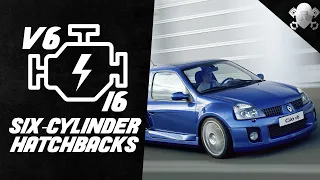 The Crazy Six Cylinder Hatchbacks of the 2000s