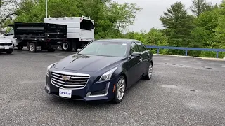 Carfive - Blue 2018 Gasoline Cadillac CTS 2.0L Turbo Luxury AWD Sedan - Experience Luxury