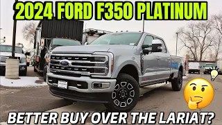 2024 Ford F350 Platinum: 3 Reasons Why You Should Skip The Lariat!