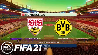 FIFA 21 | Bundesliga 2020/21 Matchday 28 - VfB Stuttgart vs Borussia Dortmund | Next Gen Gameplay