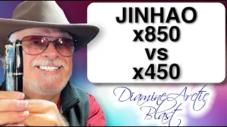 Jinhao x850 vs x450 Unboxing and Review 2023