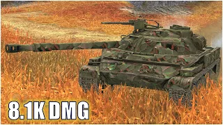 Object 907 ● 8.1K DMG ● 5 KILLS ● WoT Blitz Replay