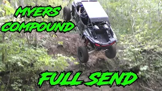 Built RZR's Rock Crawl & Full Send it @ Myers Compound | Action Packed | SXS Action