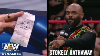 Stokely Hathaway attempt to weasel out his match with Hook AEW Dynamite 03.22.23