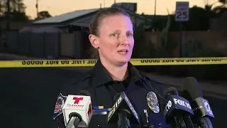 Officials hold news conference following police shooting in Mesa
