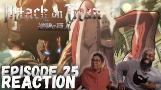 Anime Virgins watch Attack on Titan 1x25 | "Wall: Raid on Stohess District, Part 3" Reaction