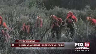 Nevada inmates help battle Kincade Fire