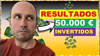 😲RESULTADOS invirtiendo 50.000 EUROS en Fondos Indexados, Crowdfunding, Criptomonedas y Crowdlending