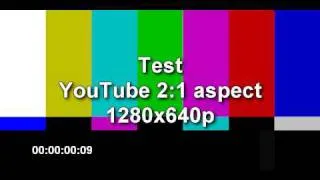 Testing YouTube 2:1 Aspect at 1280x640