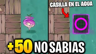 +50 COSAS INCREIBLES que DEBES DE SABER en Plantas Vs Zombies 2