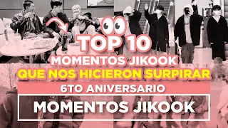 JIKOOK - TOP 10 MOMENTOS JIKOOK QUE NOS HICIERON SUSPIRAR EL ÚLTIMO AÑO (Cecilia Kookmin)