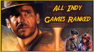 These Indiana Jones Games Belong in a Museum - All Indy Games RANKED