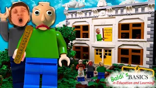 I Turned Baldi BASICS Video GAME Into LEGO Set