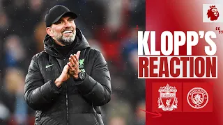 'It was different to other games against them' | Klopp's Reaction | Liverpool vs Man City