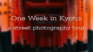 Street Photography in Kyoto, Japan