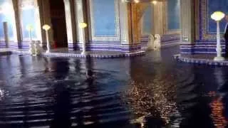 Crazy dude jumps into Roman pool at Hearst Castle 04/18/14