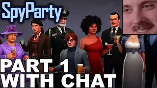 Forsen & Soda play: SpyParty | Part 1 (with chat)