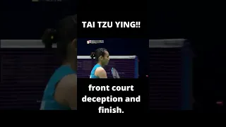 badminton TAI TZU YING skill #must learn #like ,share and suscribe