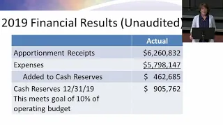 WUMC Pre-Conference Budget Presentation