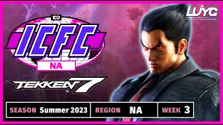 ICFC North America - TEKKEN 7 - Summer 2023 Week 3