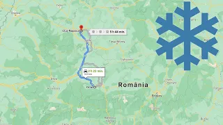 Road trip Cluj Napoca to Orlat Sibiu Romania