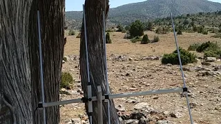 4 Elemanlı Taşınabilir VHF Yagi Anten