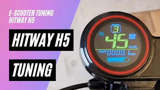 🛴 Hitway H5 Tuning (48V, 10AH, 500W)