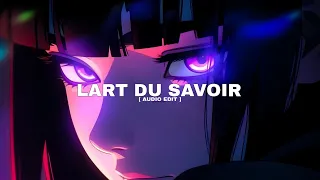 VDYCD - L' ART DU SAVOIR [ AUDIO EDIT ]