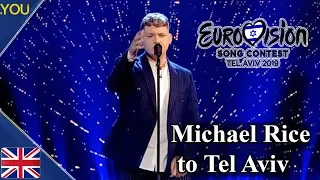 Michael Rice to represent the United Kingdom with "Bigger Than Us at Eurovision 2019 (You Decide)