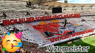 VFB Stuttgart - Gladbach 4:0 Wir feiern den Vizemeister