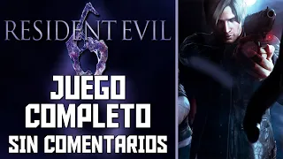 Resident Evil 6 - Campaña completa de Leon Kennedy en Español | Sin comentarios | Longplay