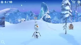 Let's Play! Olaf's Adventures - iPhone app demo for kids