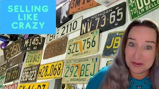 Vintage License Plates Selling Like Crazy On eBay PLUS MORE!