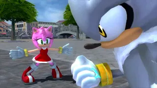 Sonic Adventure Trilogy Sonic Adventure 3 Silver VS Amy HUN DUB