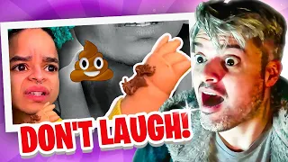 DON'T LAUGH When Your Mom Trolls You (Jooj Natu Eng Shorts Reaction)