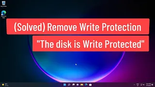 (Solved) Remove Write Protection From Pen Drive | "The disk is Write Protected" In Windows 11/10/8/7