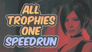 All Achievements, One Speedrun | Resident Evil 2