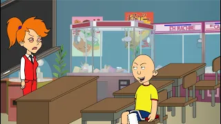 Caillou turns  Detention into Chuck E Cheese's/grounded